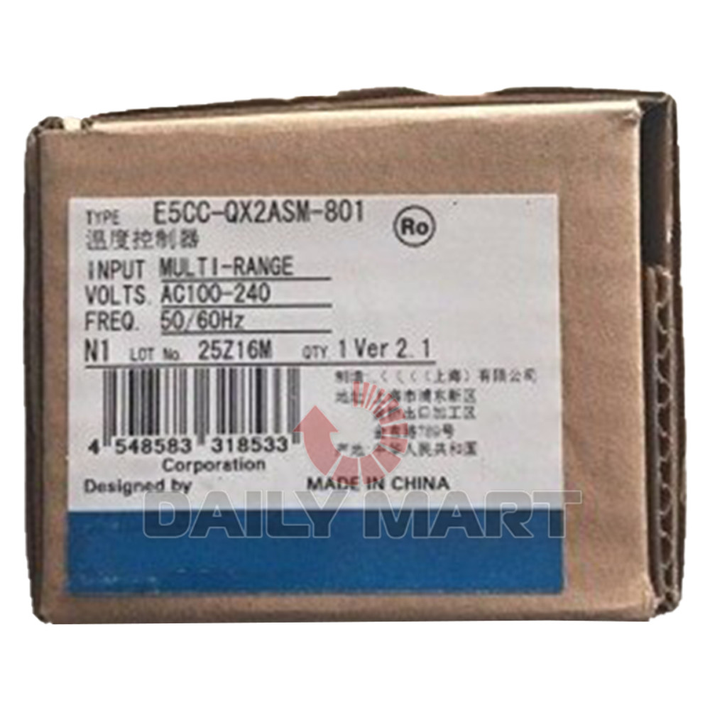 New In Box OMRON E5CC-QX2ASM-801 Temperature Controller