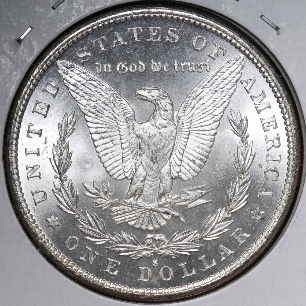 1879-S Morgan Silver Dollar GEM BU *UNCIRCULATED* MS E389 AWBN