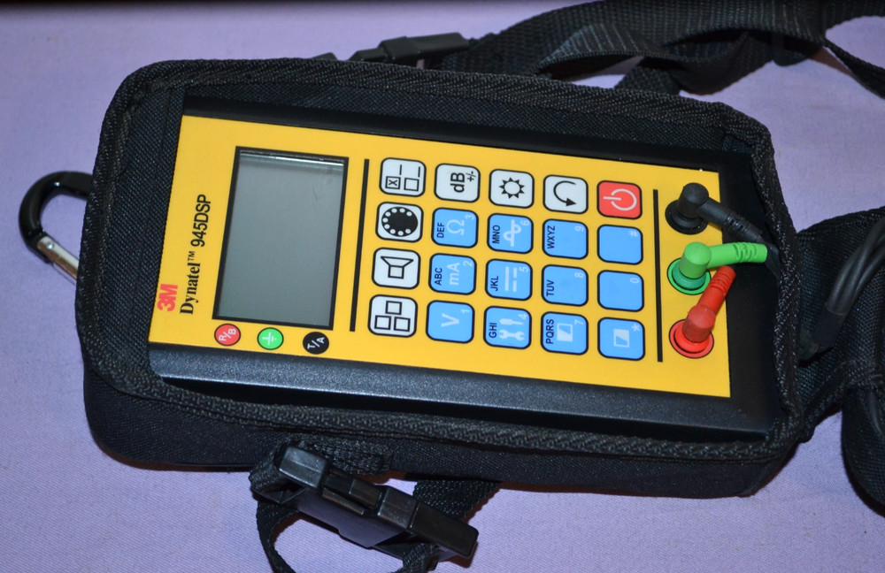 3M Dynatel 945DSP Subscriber Loop Analyzer Tester With Case and Test Leads~~Good