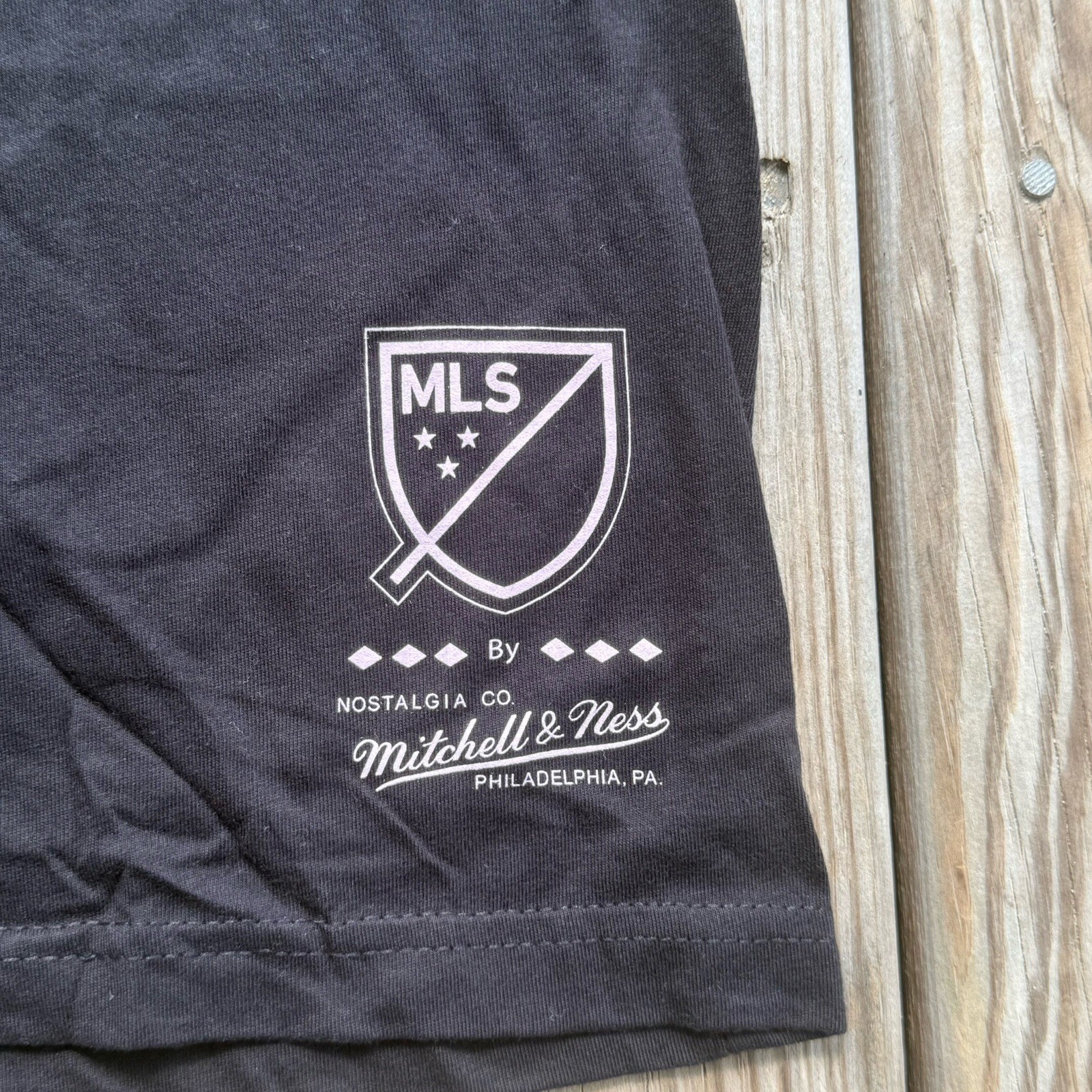 Men's Mitchell & Ness MLS Inter Miami CF T-Shirt Black 2XL