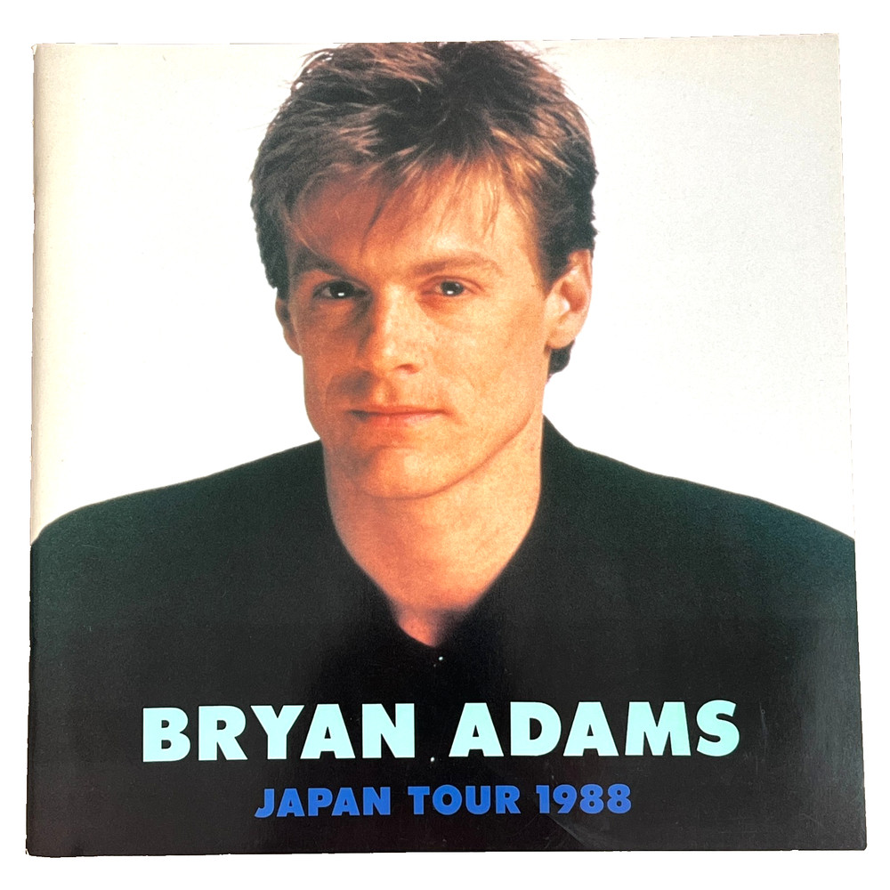 BRYAN ADAMS- 1988 JAPAN TOUR- Tour Book Concert Program