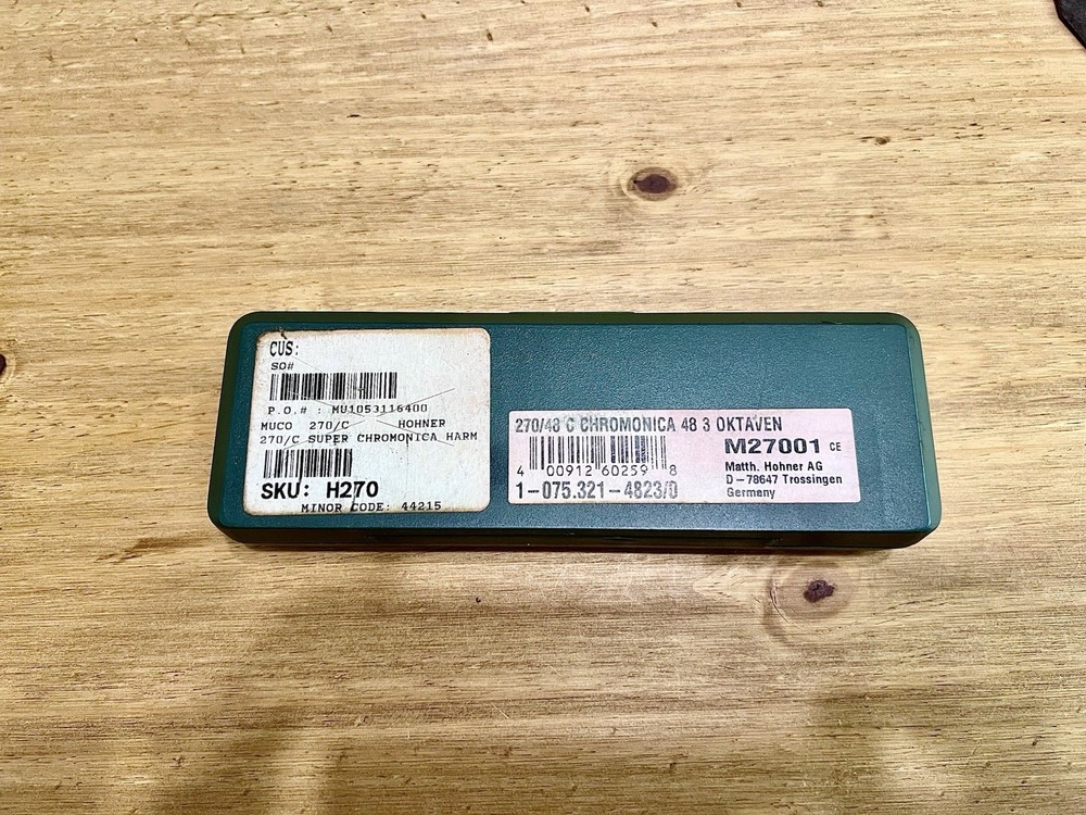 Hohner Chromonica 270 Harmonica in With Case