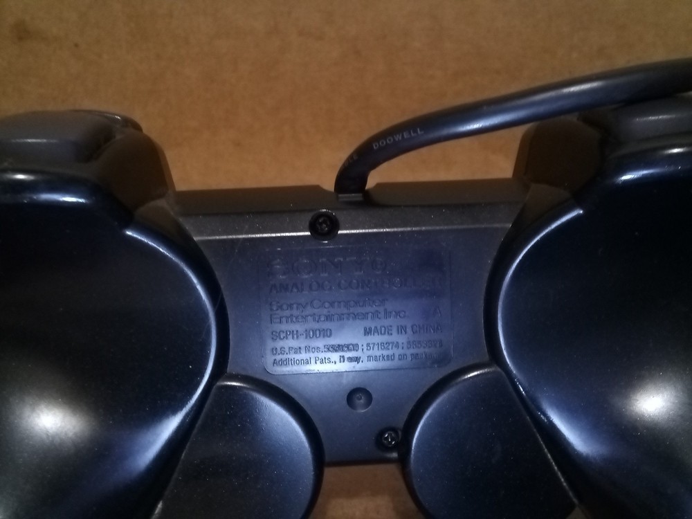 Official Sony PlayStation 2 PS2 Wired Controller Black AUTHENTIC