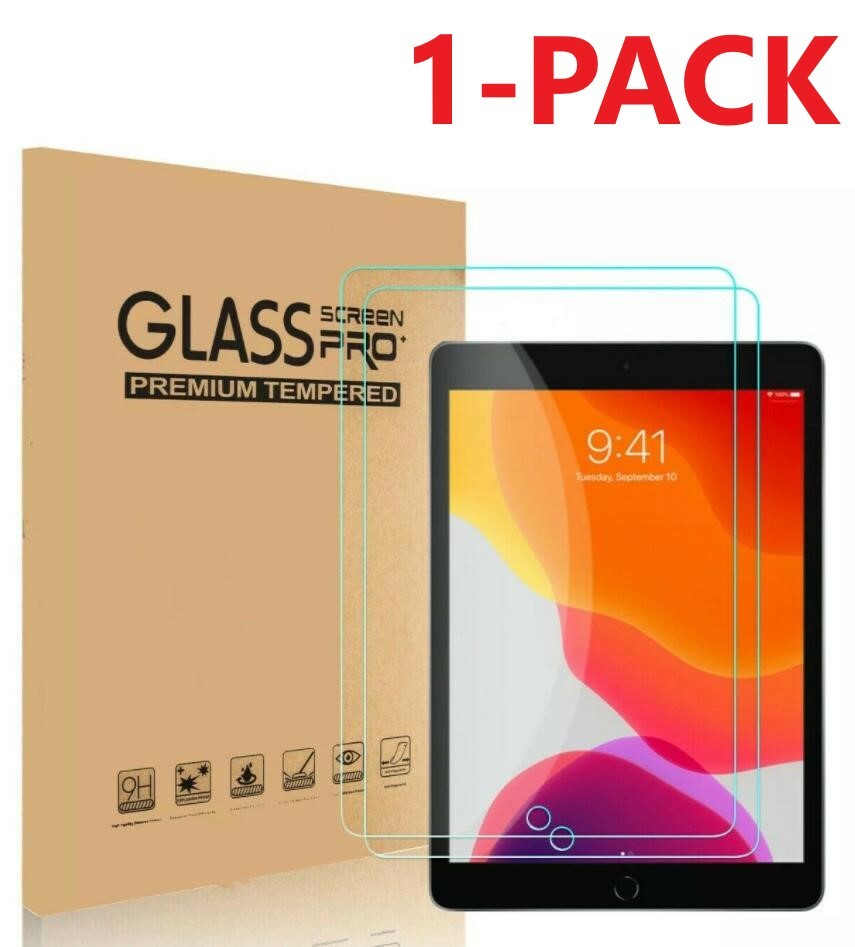 1x Tempered Glass Screen Protector For Apple iPad 6th Generation 9.7" 2018