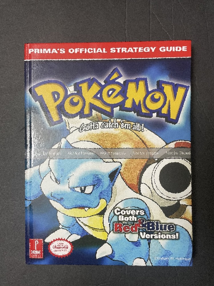 Pokemon Blue Strategy Guide