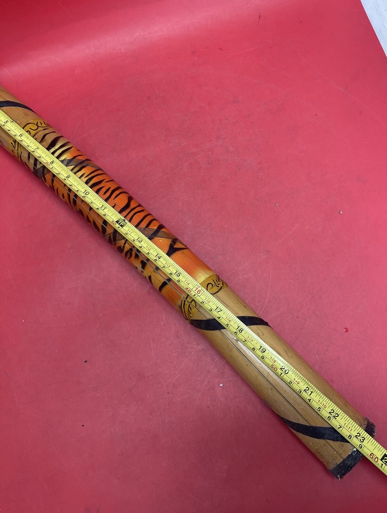 Vintage large bamboo tool 23”