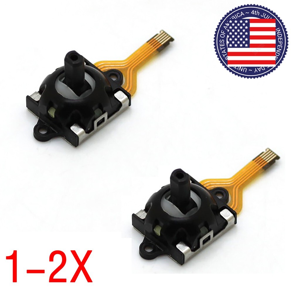 1-2X Hall Effect Joystick 3D Analog Thumb Stick Replacement For Asus ROG Ally