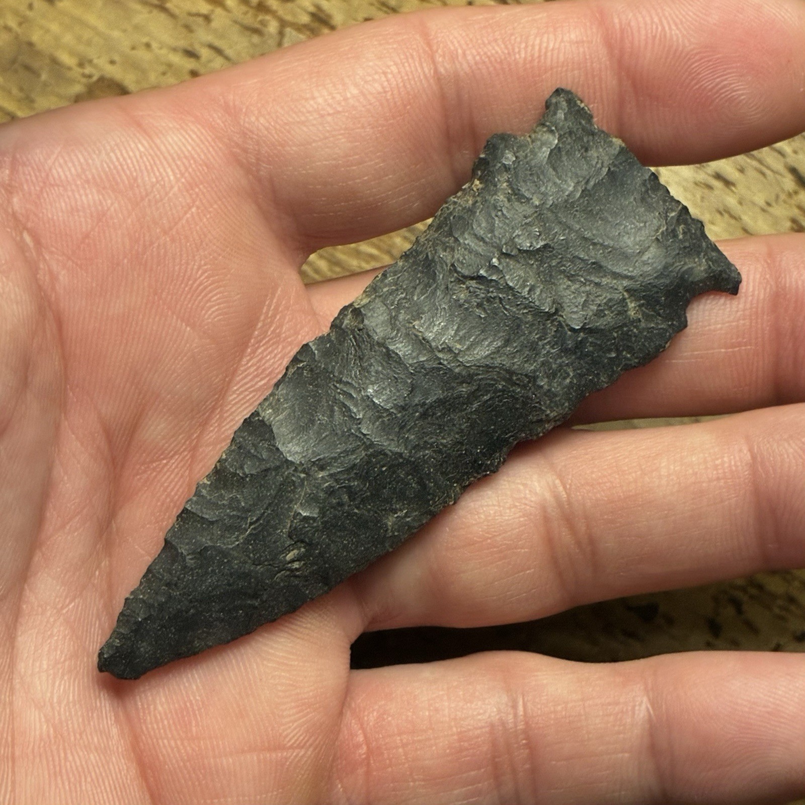 Ohio Indian Artifacts - Nice Authentic Coshocton Meadowood Point