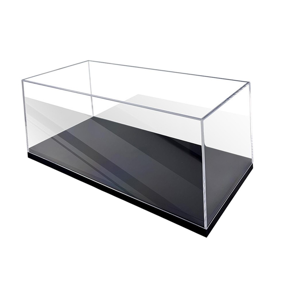 Acrylic Display Box Collection Display Stand Showcase Clear Stackable Protective