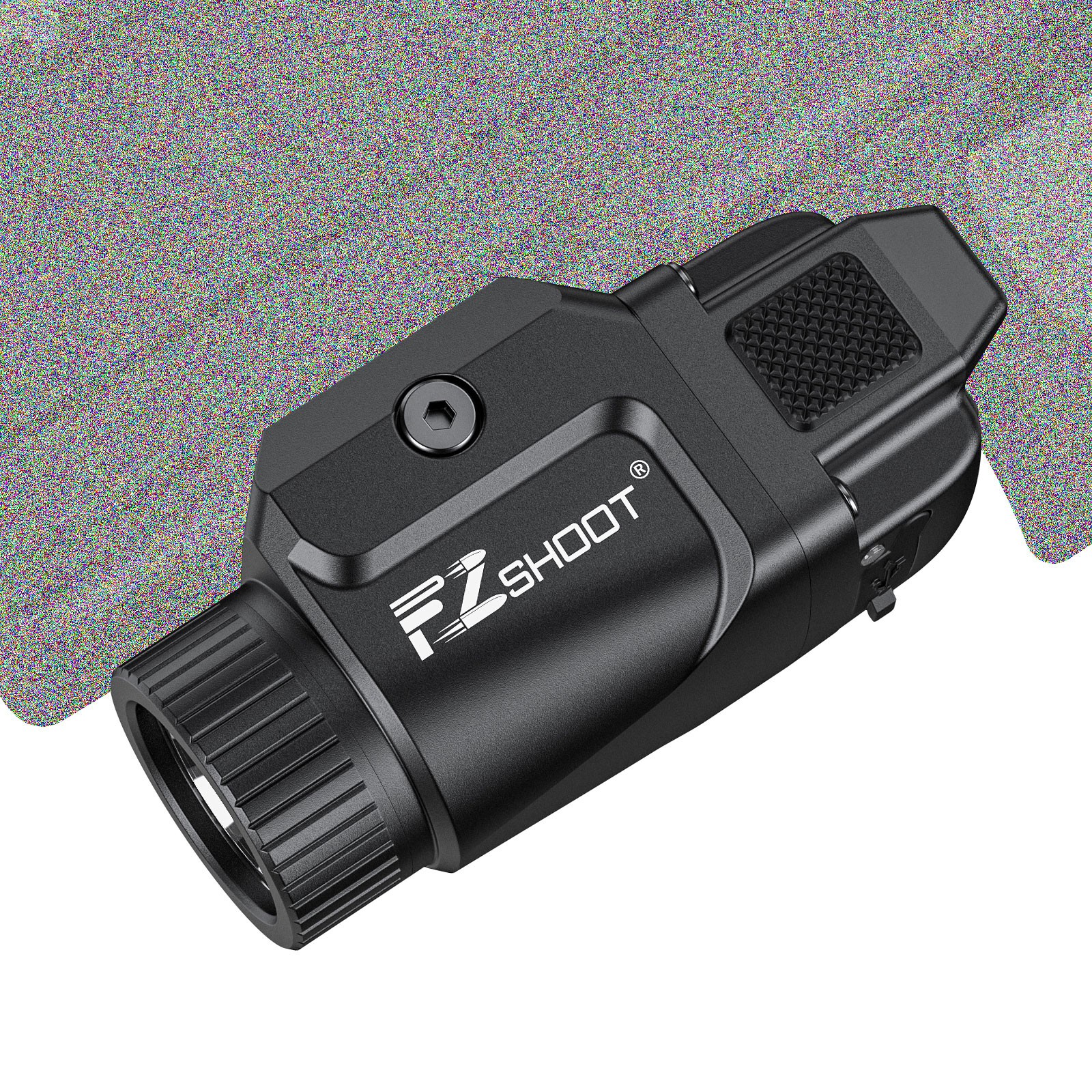 500 Lumens Pistol Flashlight 4 Rails Mounted USB Rechargeable LED Light HOT SALE