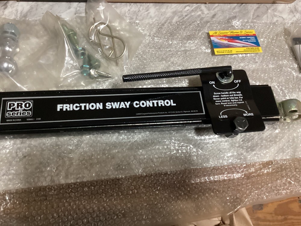 PRO SERIES FRICTION SWAY CONTROL