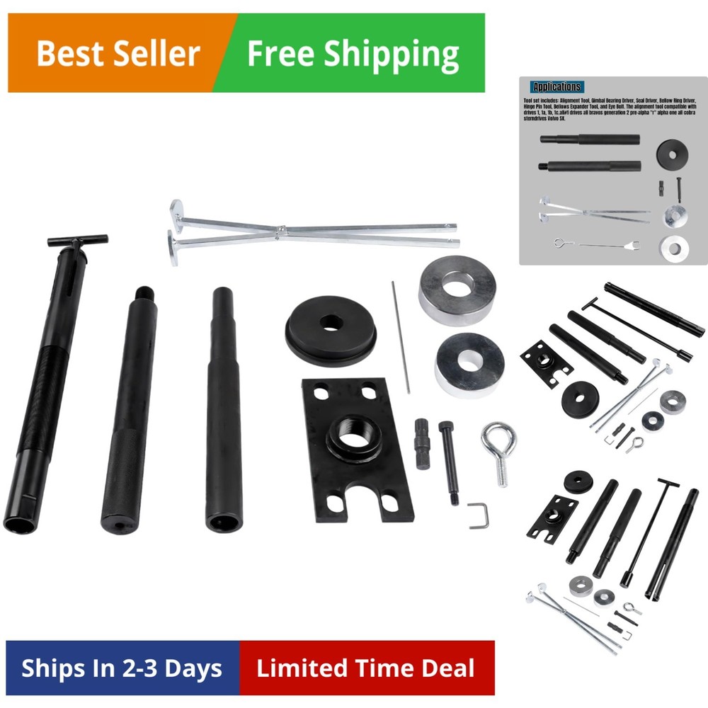 Alignment Bearing Puller Seal Bellow Expander Tools Replacement for Mercruise...