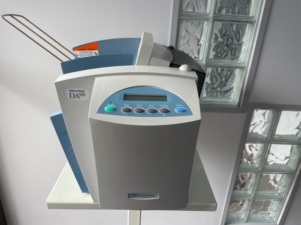 Pitney Bowes  Shuttle Head Address Printer - Pitney Bowes Reconditioned