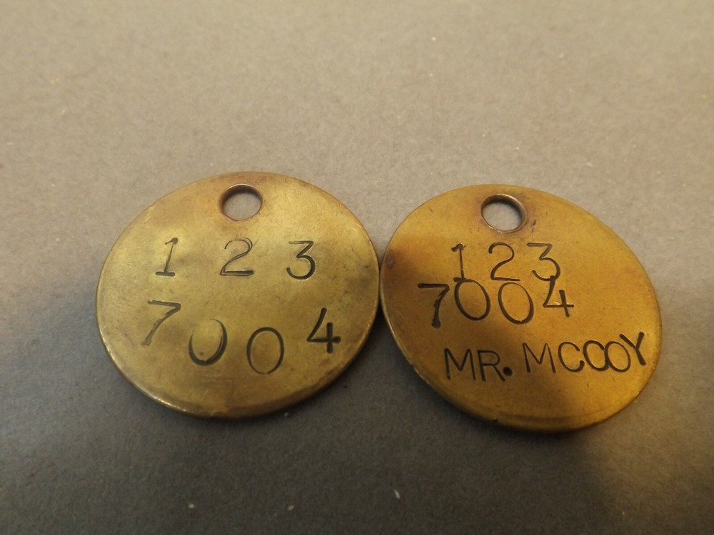 WORLD WAR I DOG TAGS