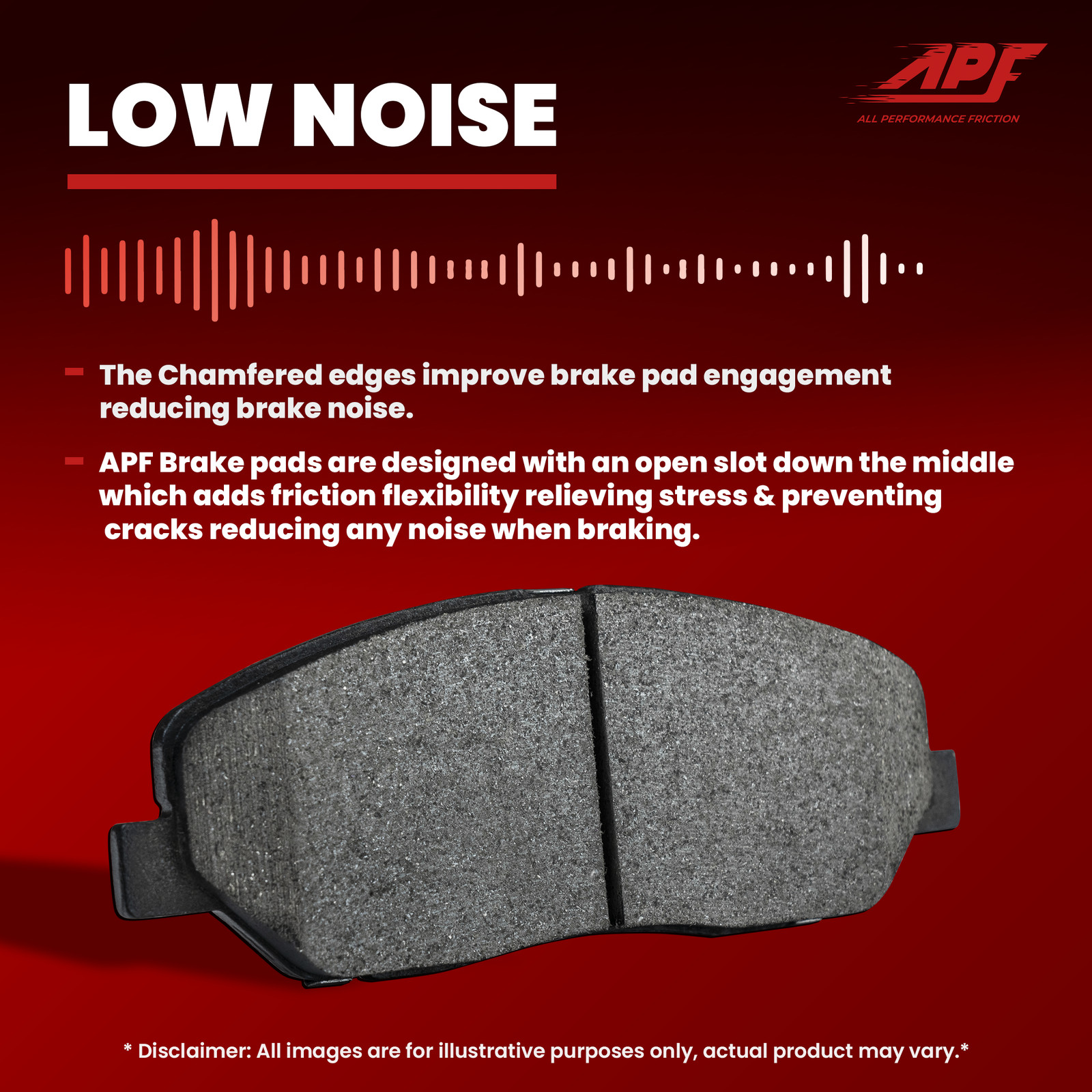 For INFINITI QX80 (14-20), Nissan Armada (17-22) F&R Ceramic Brake Pads