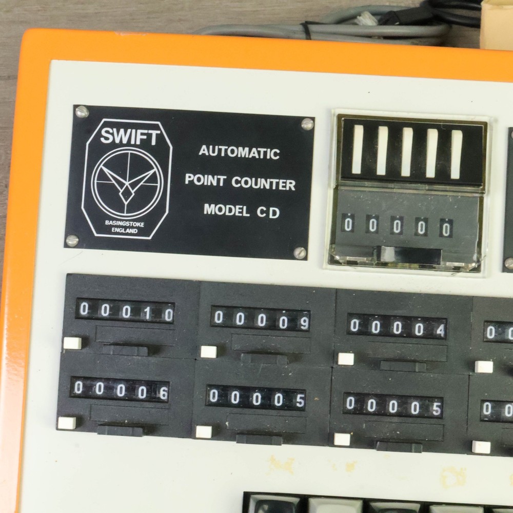 HTF Swift Automatic Point Counter Model C D Lab Equipment Mechanical Counter VGC