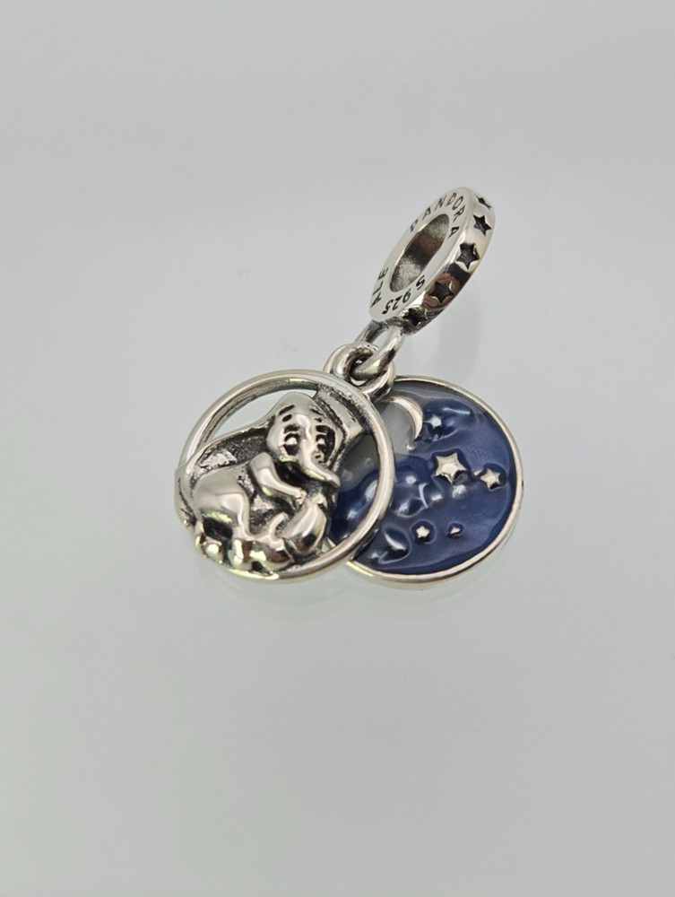 Authentic Pandora Silver  Sleep Dumbo  Charm