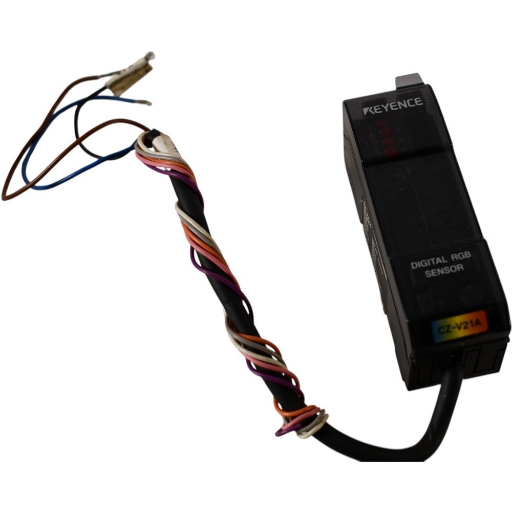 Keyence CZ-V21A RGB Digital Sensor Amplifier Unit NPN