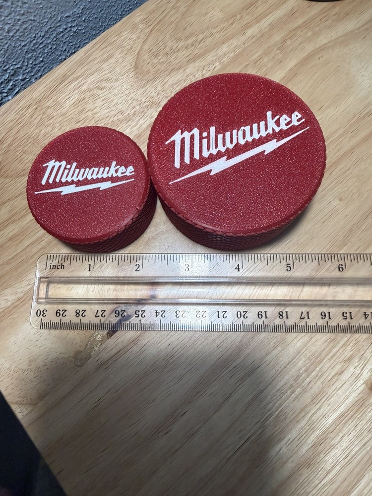 Milwaukee Container Combo Set – Threaded Screw & Parts Storage Box 3D Printed