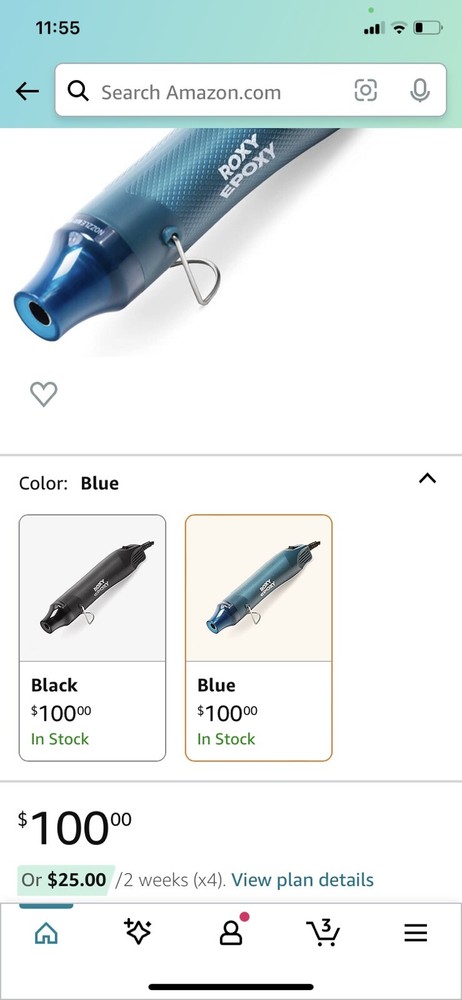 Roxy Epoxy Heat gun