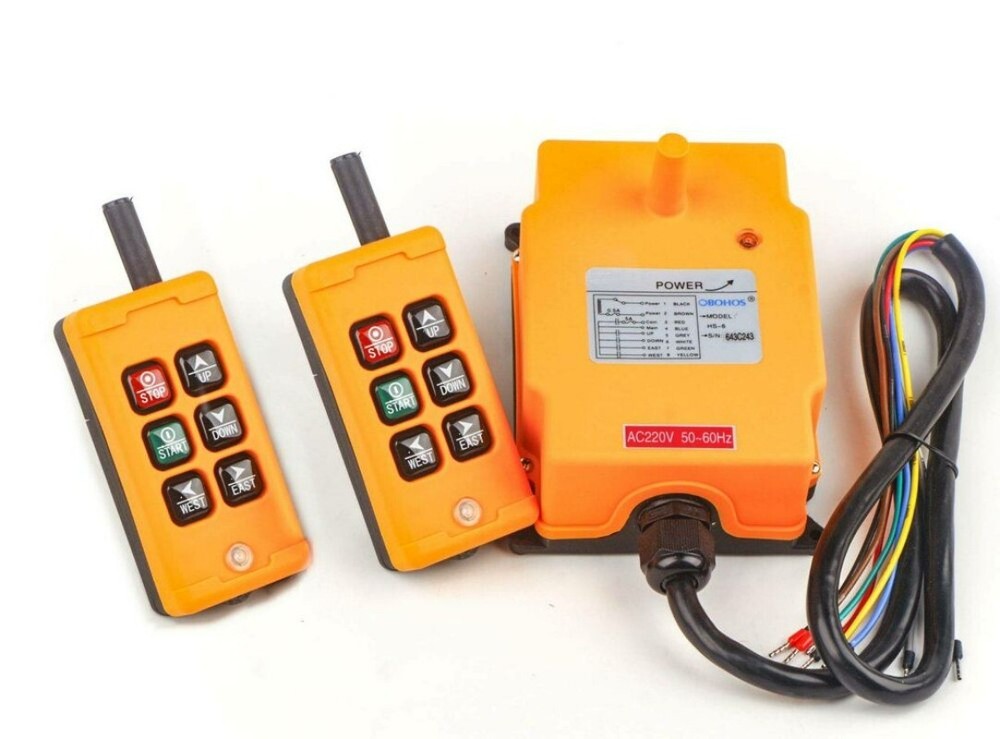 Industrial Wireless Remote Control, Crane Hoist Wireless Remote Control