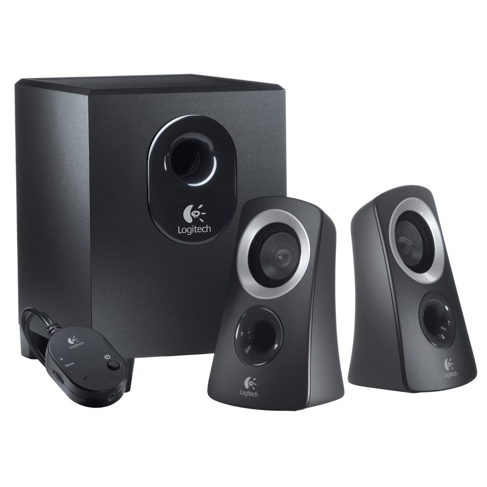Logitech Z313 50W Computer Speaker System w/ Subwoofer (Black)