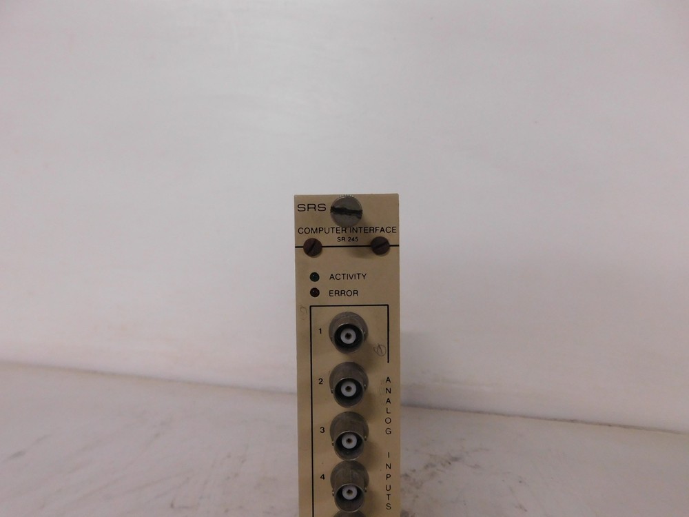 STANFORD RESEARCH MODEL SR245 COMPUTER INTERFACE (JCC64)