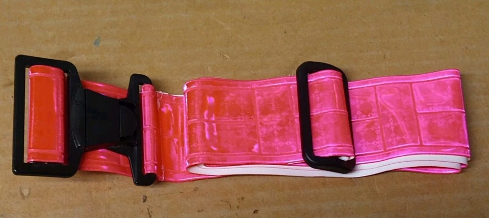 New Pink RE-FLEX Reflective Belt