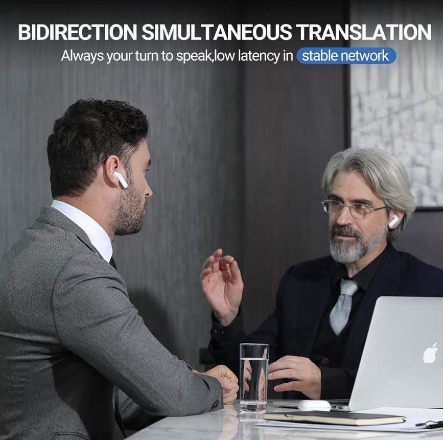 Timekettle WT2 Edge Translator Device-Bidirection Simultaneous Translation