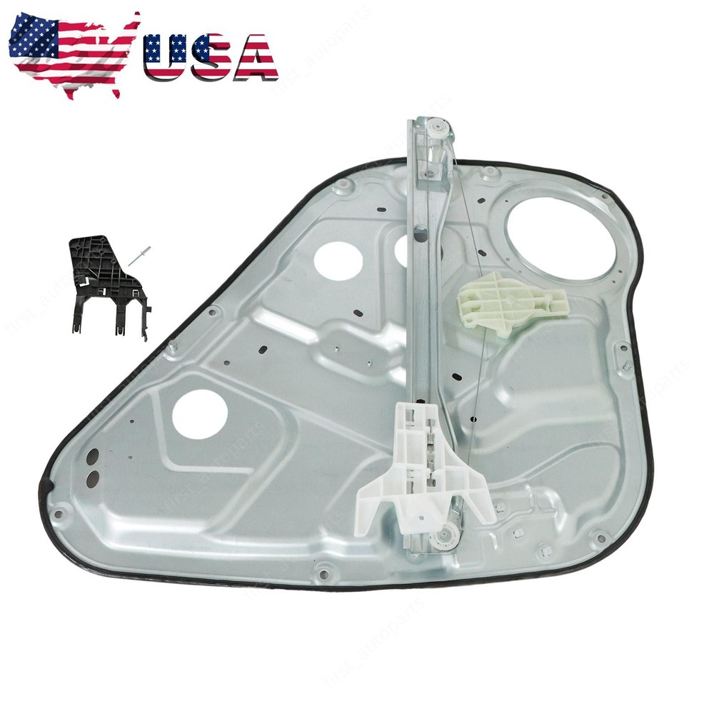 Rear Driver Side Power Window Regulator W/ Motor for Hyundai Santa Fe 2007-2012