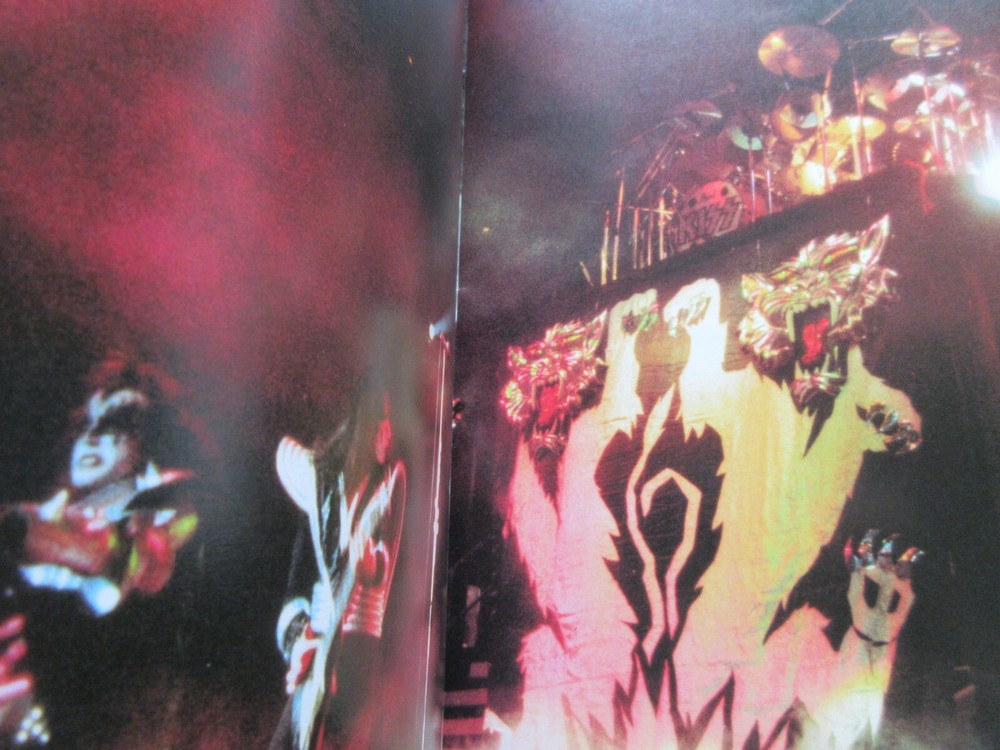 KISS 1978 Japan Tour Book Concert Program w Promo Flyer Gene Simmons Pau Stanley