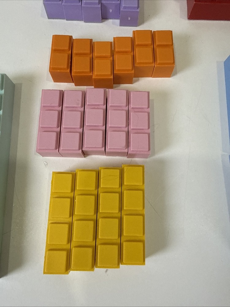 Math U See Manipulatives Integer Block Kit -REPLACEMENT PIECES ONLY