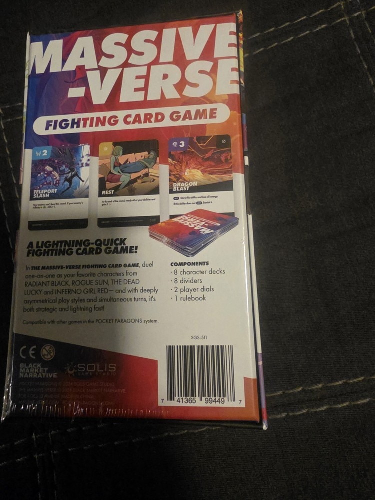 The Massive-Verse Fighting Card Game SEALED