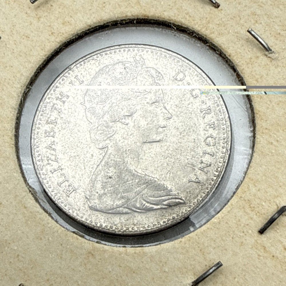1971 Canada 5 Cents Coin