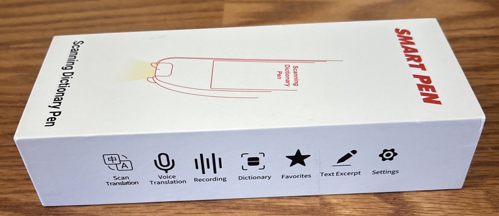 Touchscreen AI Smart Scan Translator Pen Reader & Recording Device 112 Languages