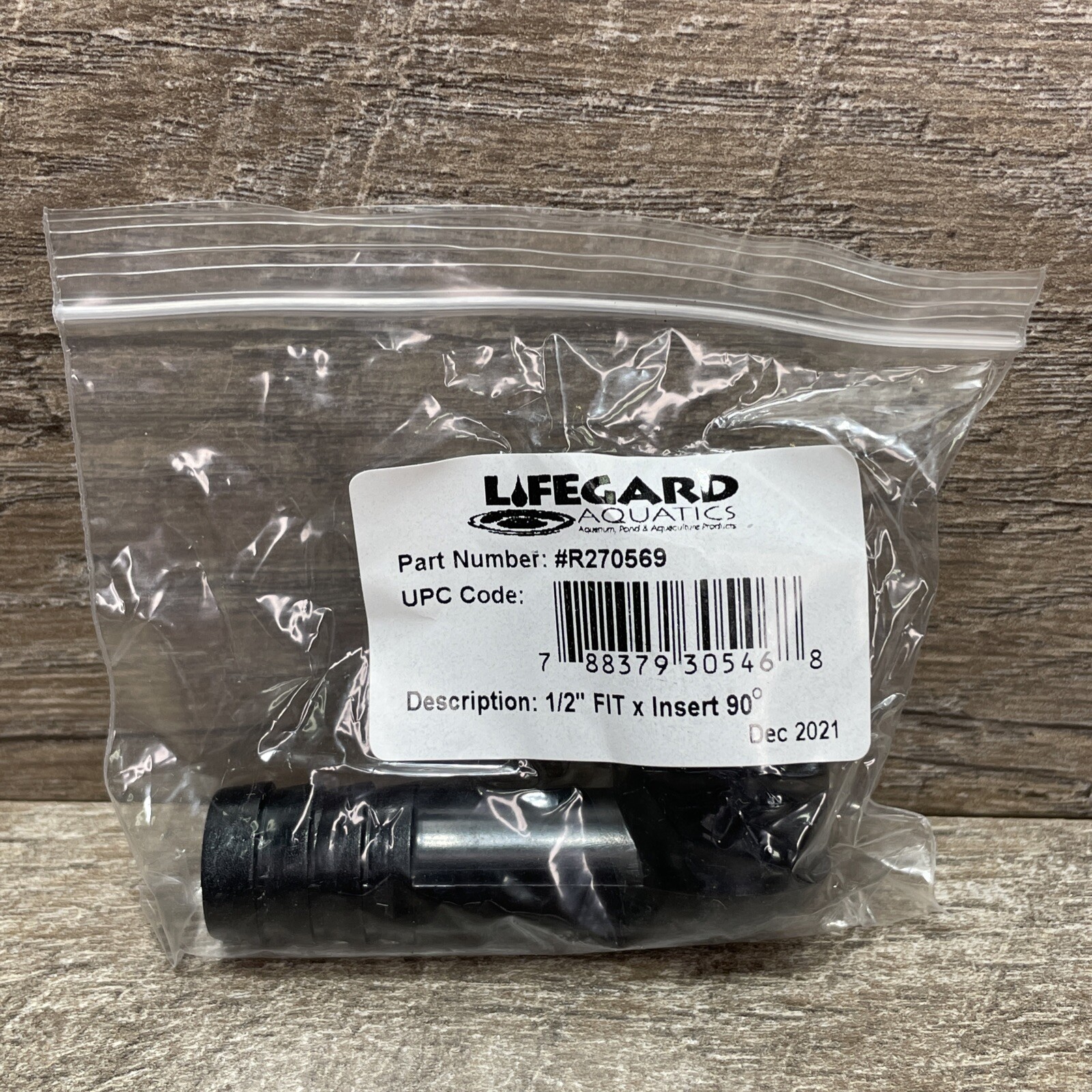1/2" BARB x SPIG INSERT ADAPTER 90° ELBOW by LIFEGARD AQUATICS Lot of 10