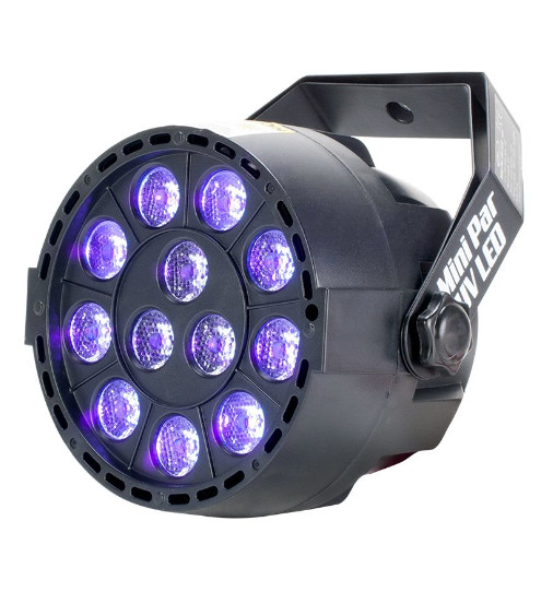 ADJ Eliminator Lighting Mini Par UV LED Blacklight Par