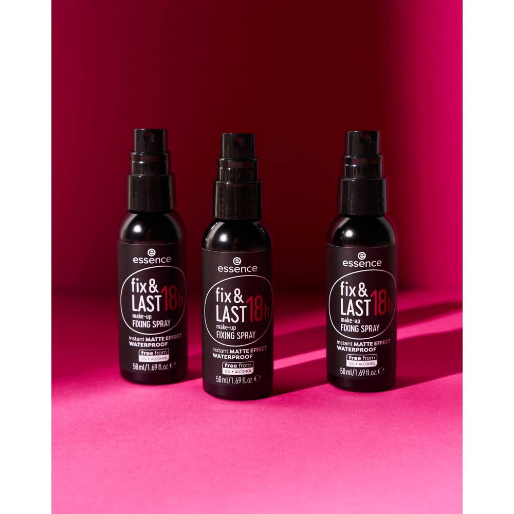 fix and LAST 18h make-up fixing spray