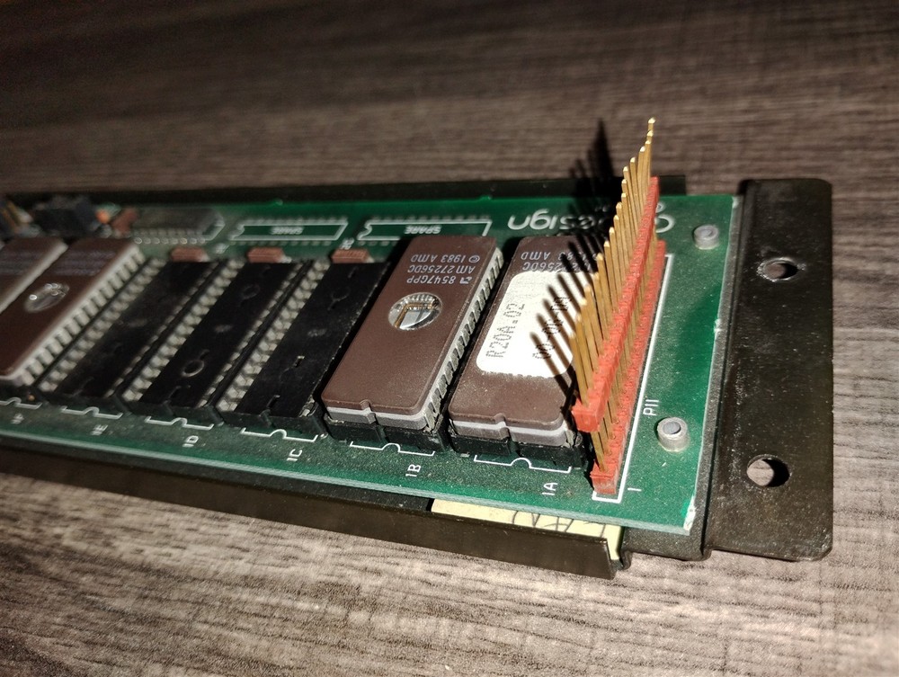 ComDesign FutureCom 2000 Remote Server Module 1984/1986 Circuit Board With EPROM