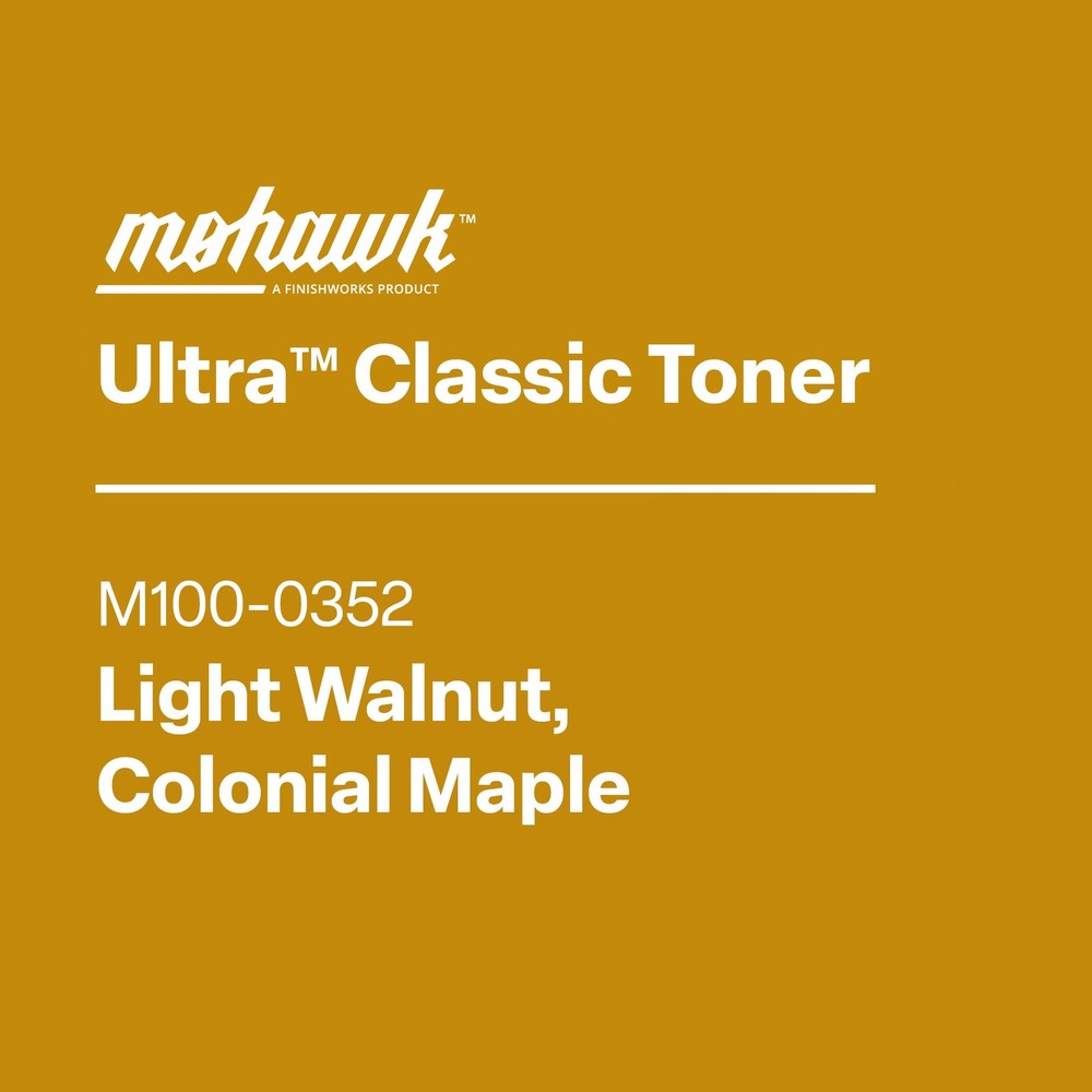 Mohawk Ultra Classic Toner Light Walnut, Colonial Maple