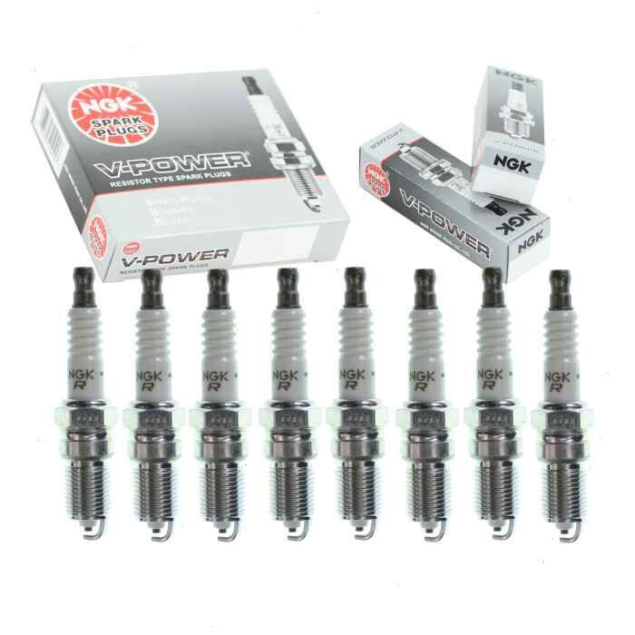 NGK TR6 4177 Nickel Copper Spark Plugs for LS Engines LS1 LS3 - Set of 8