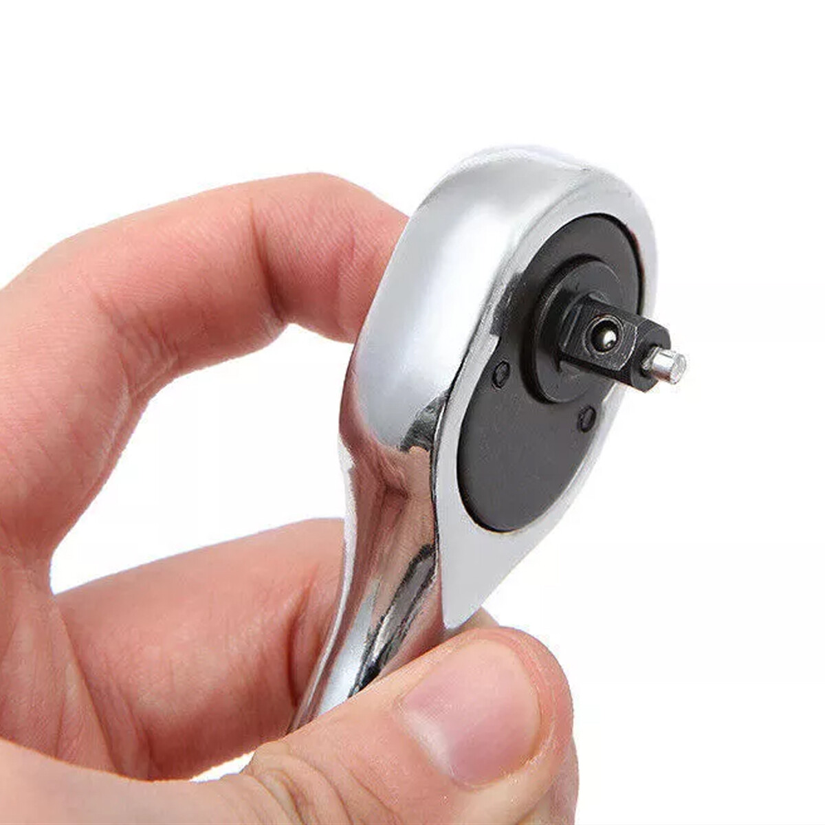 53 Pc SAE and Metric Mechanics Tool Set and Ratchet Socket Set 1/4in 3/8in Drive