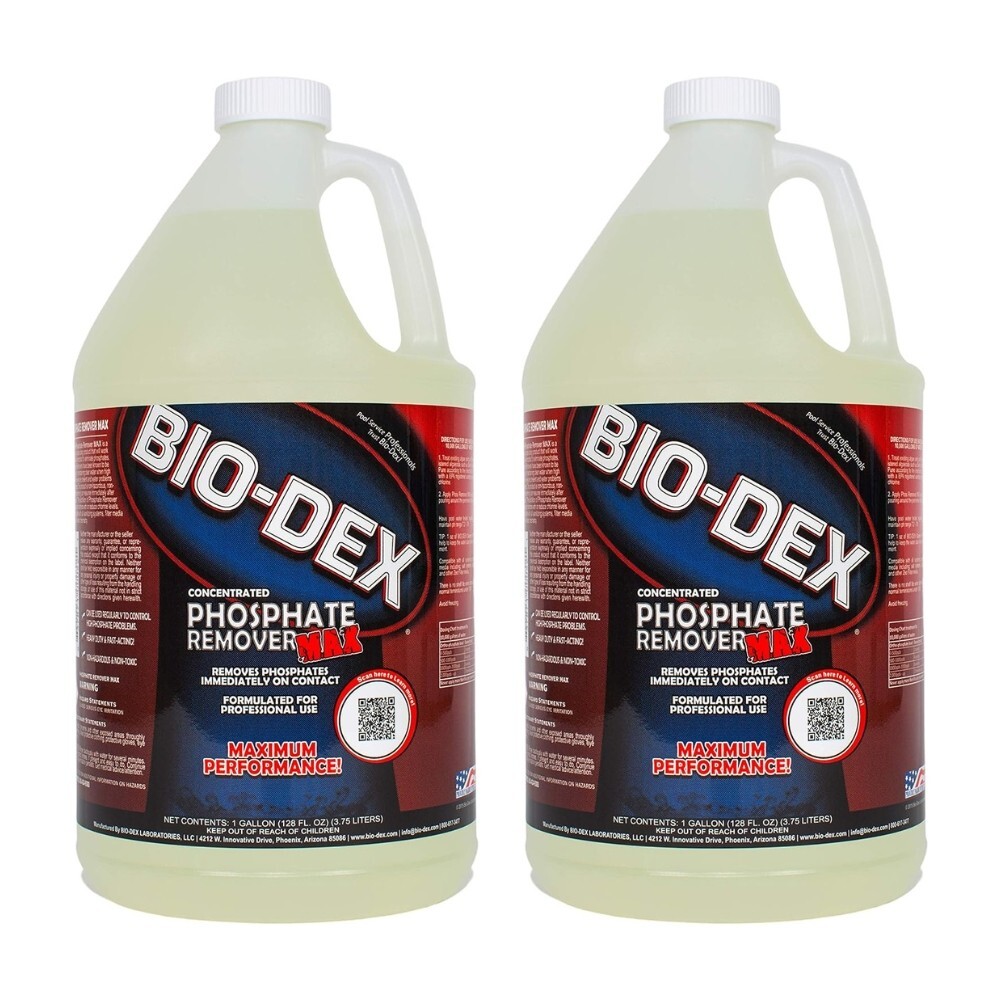 Bio-Dex Phosphate Remover Max (1 gal) PHOS+04 (2 Pack)