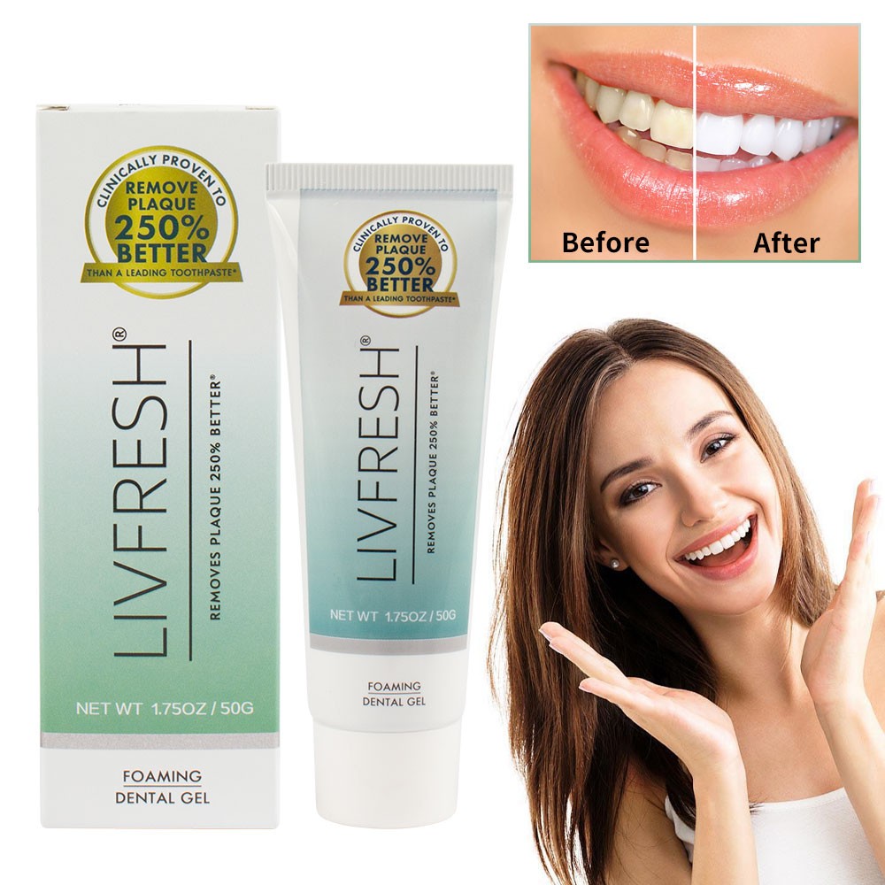 Toothpaste Gel Clinically Proven to Remove Plaque