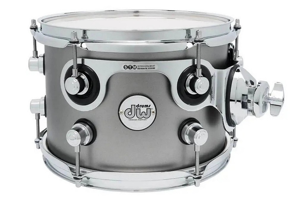 DW Design 10x7 Tom Tom Titanium Satin, DDLM0710STTS