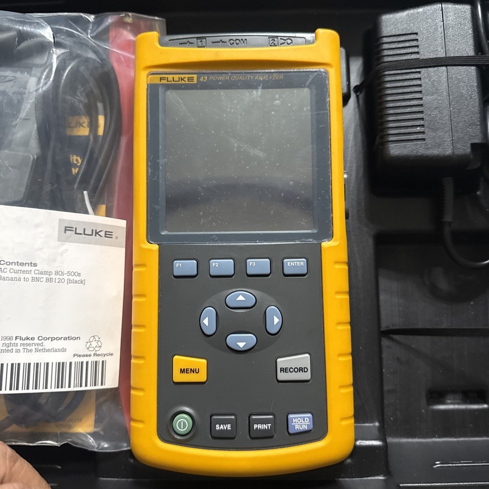 Fluke 43R Power Quality Analyzer Kit