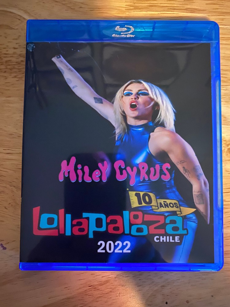Miley Cyrus - Live at Lollapalooza Chile 2022 Blu-ray Billy Ray