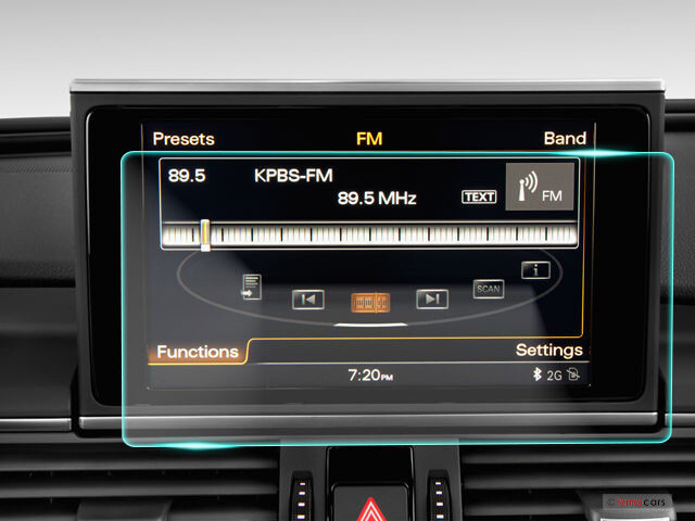 Crystal Clear Screen Protector for 2015 Audi A6 Vehicle Navigation