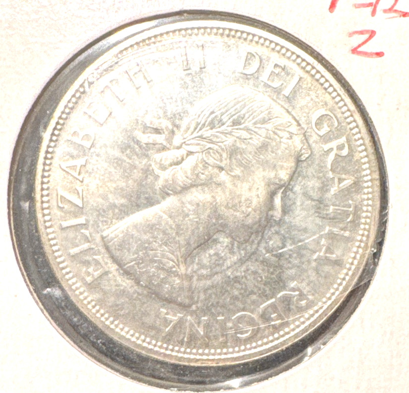Canada 1964 dollar KM 58 BU