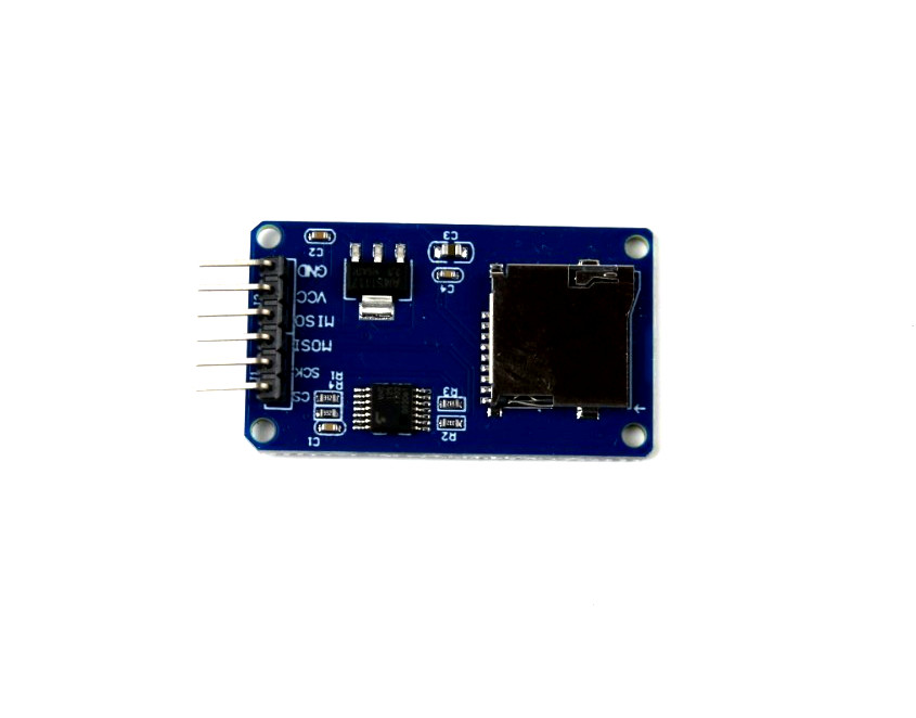 2 Pcs Micro SD TF Memory Card Reader Module with SPI interface For Arduino
